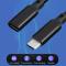  3m USB-C Förlängningskabel PD 100W 5A Kabel Svart