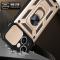  iPhone 14 Skal Armor Hybrid Ring CamShield Guld