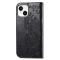  iPhone 15 Plus Fodral Med Fjäril Tryck Svart
