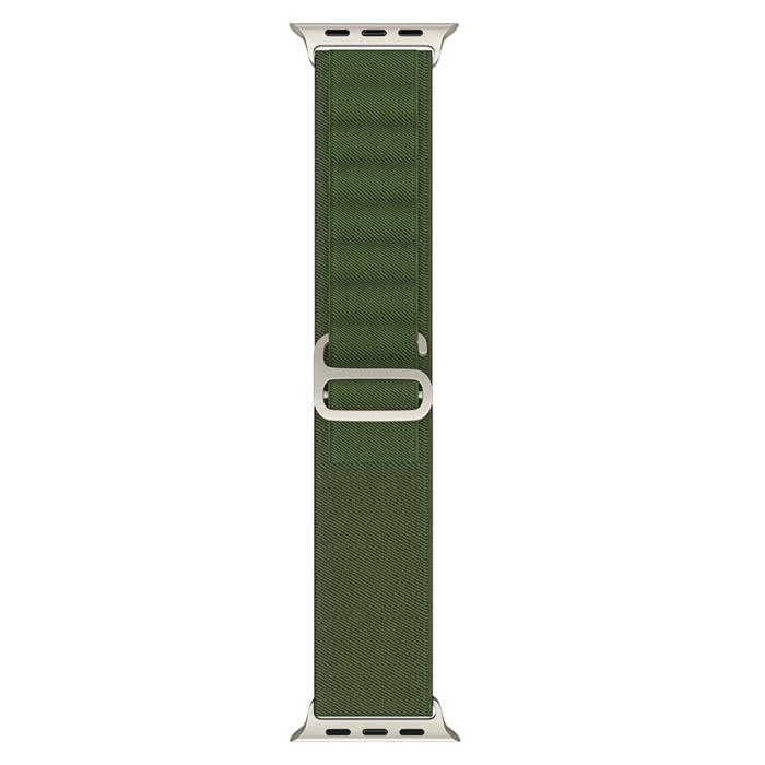 Bild 3, ColorPop Apple Watch 38/40/41/42 mm Armband Alpine Pro Loop Militär Grön