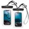 Spigen Spigen 2-PACK Universal Vattentät Påse / Mobilväska Transparent