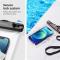 Spigen Spigen 2-PACK Universal Vattentät Påse / Mobilväska Transparent