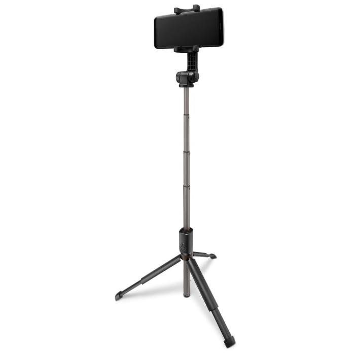 Bild 2, Spigen Spigen 77 cm Bluetooth Selfiestick Tripod Svart