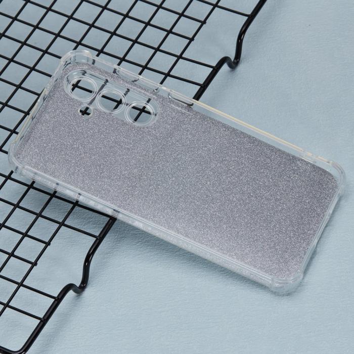 Bild 3,  Samsung Galaxy S24 FE Skal Glitter Silver