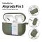 Tech-Protect Tech-Protect AirPods Pro 3 Skal Silikon Hook Olive Green