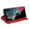  Samsung Galaxy S23 Ultra Fodral Flip Skin Touch Röd