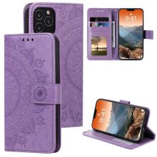  iPhone 12 / 12 Pro - Mandala Fodral - Lila