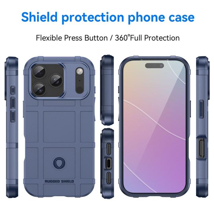 Bild 3,  iPhone 18 Pro / 17 Pro Skal Robust Blå