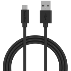 Smartline Smartline 2m Micro USB Laddningskabel Svart