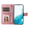  Samsung Galaxy A54 5G Fodral Läder Roséguld