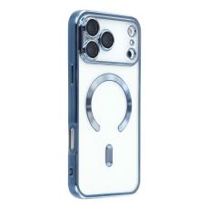  iPhone 17 Pro Max Skal MagSafe Electroplated TPU Bl&aring;