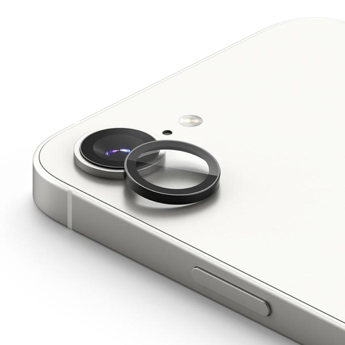 Bild 3, Ringke Ringke iPhone 17e / 16e 2-PACK Linsskydd Härdat Glas Svart
