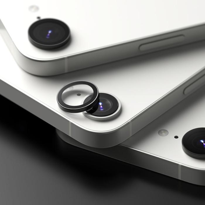Bild 6, Ringke Ringke iPhone 17e / 16e 2-PACK Linsskydd Härdat Glas Svart