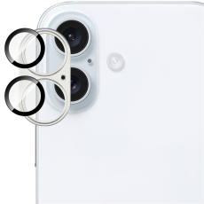 IMAK IMAK iPhone 16/16 Plus Linsskydd Silver