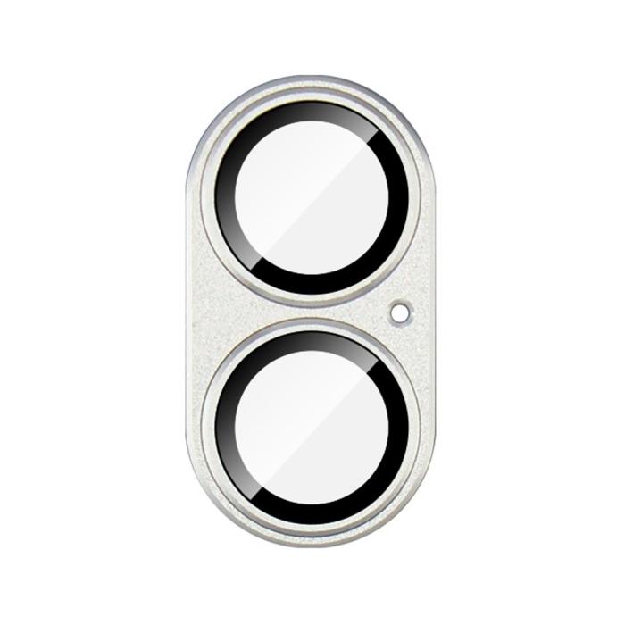 Bild 2, IMAK IMAK iPhone 16/16 Plus Linsskydd Silver
