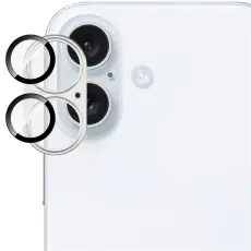 IMAK IMAK iPhone 16/16 Plus Linsskydd Silver