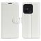  Xiaomi Redmi 12C 4G Fodral Litchi Läder Vit