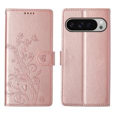  Google Pixel 11 Pro XL Fodral Med M&ouml;nster Fj&auml;rilar / Blommor