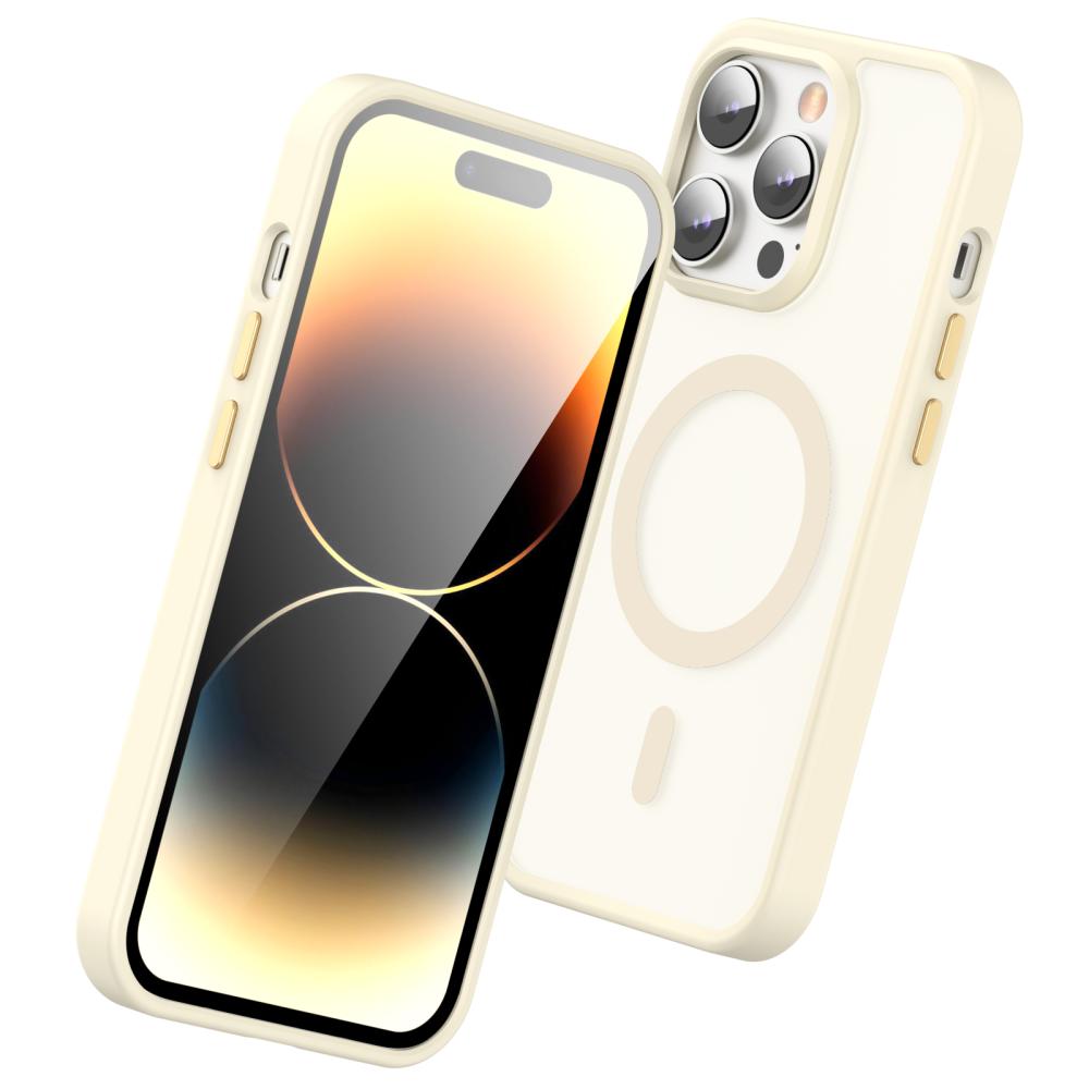 ColorPop ColorPop iPhone 14 Pro Max Skal CH MagSafe Matt Off White