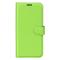  Motorola Moto G04 4G/G24 4G Fodral Litchi Läder Grön