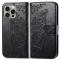  iPhone 16 Pro Max Fodral Med Fjäril Tryck Svart