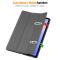  Samsung Galaxy Tab S10 FE Plus Fodral Tri-Fold Pennhållare