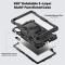  Xiaomi Redmi Pad 2 Skal 360° Kickstand Med Strap Svart