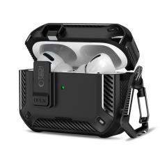 Tech-Protect Tech-Protect AirPods Pro 3 Skal MagSafe Carbonox Svart