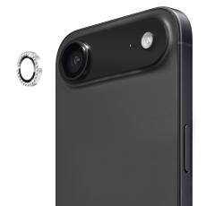ENKAY ENKAY iPhone Air Linsskydd Strass Silver