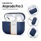 Tech-Protect Tech-Protect AirPods Pro 3 Skal Silicone Navy Blue