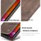 CASEME iPhone 12 / 12 Pro - CASEME Vintage Fodral - Brun