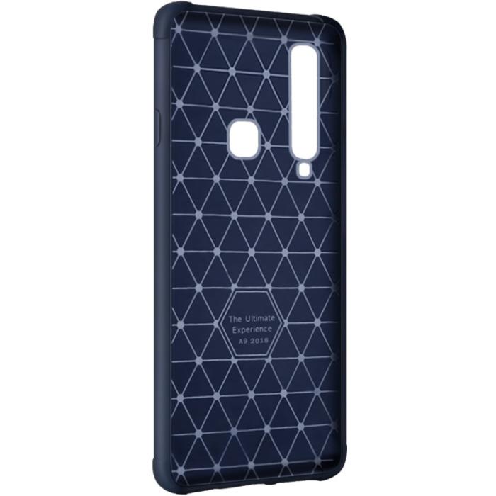 Bild 3, IMAK Samsung Galaxy A9 (2018) - IMAK Vega Airbag TPU Skal - Mörk Blå