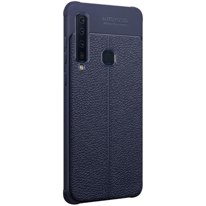 Bild 4, IMAK Samsung Galaxy A9 (2018) - IMAK Vega Airbag TPU Skal - Mörk Blå