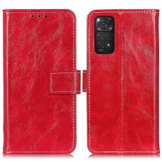  Xiaomi Redmi Note 11 4G Fodral Crazy Horse R&ouml;d