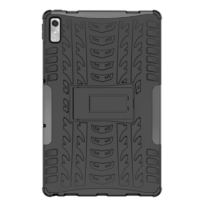 Bild 2,  Lenovo Tab P11 Gen 2 Skal Rugged Kickstand Armor Svart