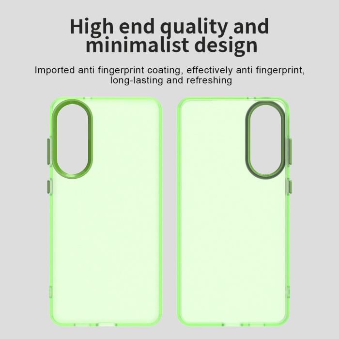 Bild 3,  Samsung Galaxy S25 Edge Skal Slim Matt Grön
