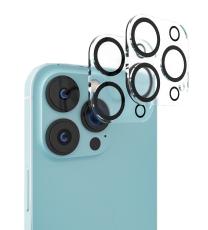  2-Pack iPhone 15 Pro Linsskydd I H&auml;rdat Glas