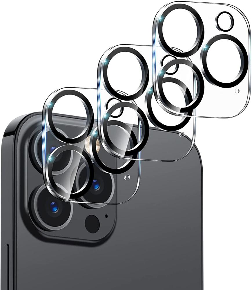  [3-Pack] iPhone 14 Pro Max Linsskydd I Härdat Glas