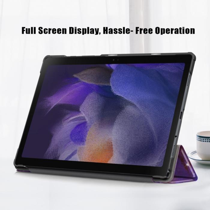 Bild 4,  Samsung Galaxy Tab A8 10.5 (2021) Fodral Tri-Fold Cosmic Space