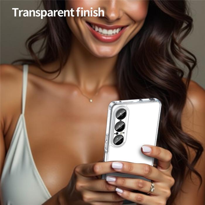 Bild 5,  Sony Xperia 1 VII Skal Hybrid Transparent