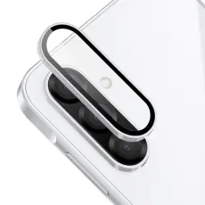 ENKAY ENKAY Galaxy A56 5G/A36 5G Linsskydd H&auml;rdat Glas Silver
