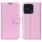  Xiaomi Redmi 12C 4G Fodral Litchi Läder Ljus Rosa