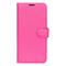  Motorola Moto G04 4G/G24 4G Fodral Litchi Läder Rosa