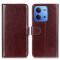  Xiaomi Redmi 15C Fodral Crazy Horse Läder Brun