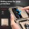  Samsung Galaxy S26 Ultra Skal CamShield Ring Hybrid Guld