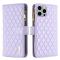BINFEN BINFEN iPhone 15 Pro Max Fodral Diamond Multifunktionell Lila