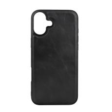 Buffalo Buffalo iPhone 16 Plus Skal MagSafe &Auml;kta L&auml;der Svart