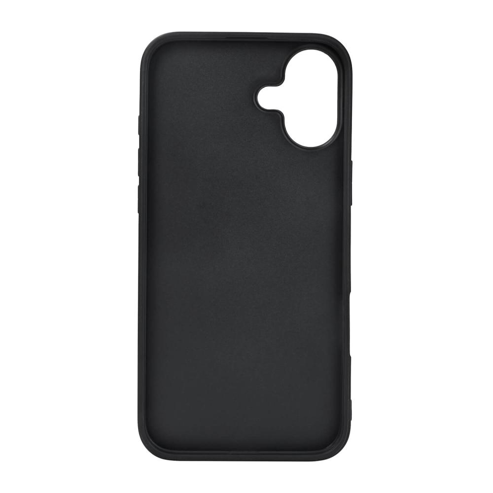 Buffalo Buffalo iPhone 16 Plus Skal MagSafe Äkta Läder Svart