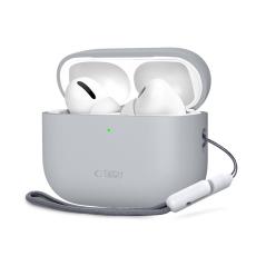 Tech-Protect Tech-Protect AirPods Pro 3 Skal Silicone Crayon Grey