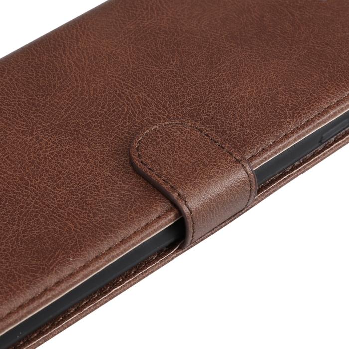 Bild 6,  Xiaomi Redmi Note 14 Pro/Pro Plus 5G Fodral Solid Läder Brun